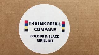 How to refill a Colour HP 304 ink cartridge 301 302 303 304 and XL [upl. by Ygief]