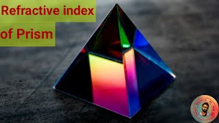 Refractive index of Prism  Physics Practical  class 12  anil sir [upl. by Sirak100]