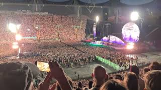 Coldplay live  Olympiastadion Munich 2024 [upl. by Ilatan362]