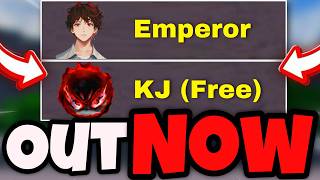 KJ UPDATE is FINALLY HERE Free KJ Suiryu Child Emperor  The Strongest Battlegrounds Update [upl. by Kolnick]