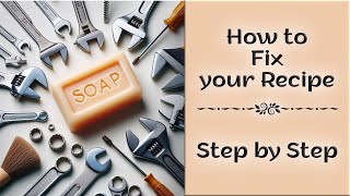 Fix my soap recipe  Level Up Your Soapmaking Game Fixing Recipes amp Boosting Formulation Skills [upl. by Avilla]