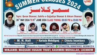 Summer classes Day 6 31 may 2024  ustad Maulana firoz Ali sahab [upl. by Drisko]