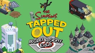 TSTO  Secret Agents Event  Lets Craft Some Items 2017 [upl. by Enorej]