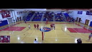 Owego Free Academy vs Waverly High School Girls Varsity Volleyball [upl. by Bekki668]