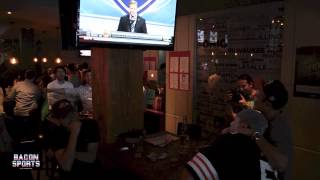 Browns fans Johnny Manziel NFL draft reaction [upl. by Ilenay]