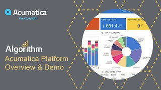 Acumatica Platform Overview and Demo [upl. by Khan793]