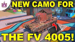 WG gave out the PERFECT camo for the FV 4005  WoT Blitz [upl. by Thomasin]