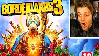 BORDERLANDS 3 ANNOUNCE TRAILER REACTION  Release Date Im Playing Amara amp You Cant Stop Me [upl. by Lewiss]