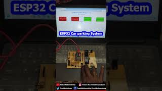 ESP32 Wifi Server based car parking System  ESP32 Parking System [upl. by Winola250]