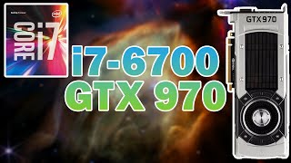 GTX 970 4GB  i7 6700  Tested in 4 Games [upl. by Carolann853]