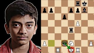 Gukesh Destroyed Whites King  Andersen vs Gukesh  Hillerod 100th Ann Open 2020 [upl. by Acimot]