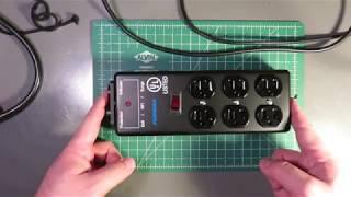 Converting a Surge Protector  Power Strip to Neutrik PowerCON TRUE1 for Daisychainability [upl. by Kcirddot]