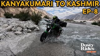 Kanyakumari to Ladakh  Bike Trip  Ep 8  Siachen  OP Baba  Hot Springs [upl. by Nedrob]