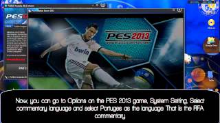 PCTutorial How To Change PES 2013 Commentary To FIFA Commentary [upl. by Auqinom]