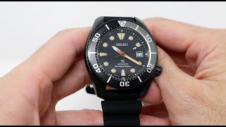 UNBOXING SEIKO PROSPEX SUMO BLACK SERIES LIMITED EDITION SPB125J1 [upl. by Jorin190]