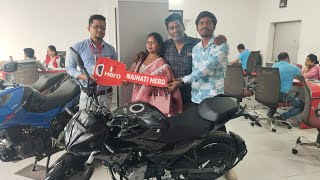 Hero Xtreme 125 R Aaj delivery Mila naihati Hero bike showroom 🔑🗝️🏍️ [upl. by Charteris478]