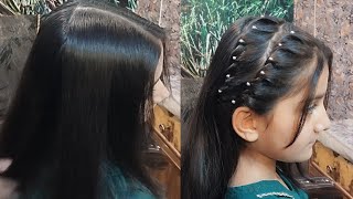 Twist double braiding hair style  wedding hair style  party hair style [upl. by Hiller]