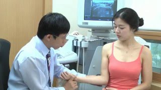 Shoulder examination  Yergason testbiceps stability test [upl. by Asoramla]