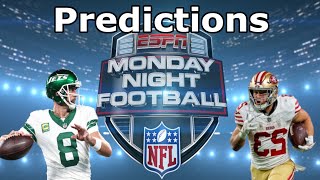 Rodgers Returns Week 1 2024 Monday Night Football Predictions [upl. by Pelagia]