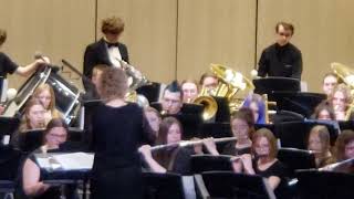 The Wright County Conference Honor Band 2024 Play  RIPTIDES by Katahj Copley [upl. by Gaye]