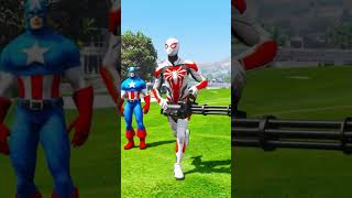 GTA V  MARVAL HEROS VS ENAMINE gta5online gtamarvel viralshort [upl. by Ennalorac]