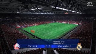 Losc Lille vs Real Madrid UCL Group Stage FC 24 [upl. by Avevoneg]