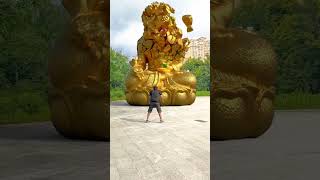 Unblocked Buddha statues are broken and 🤯3D Special Effects  3D Animation shorts vfxhd [upl. by Elleuqar]