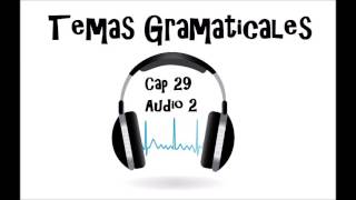 Temas Gramaticales Cap 29 Audio 2 [upl. by Aarika]