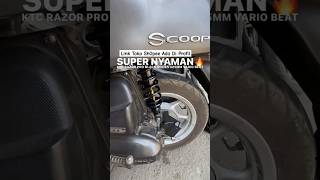 Scoopy Pasang Shock KTC Razor Pro Link Toko Online Ada Di Profil cvm3motoshop scoopy modifmotor [upl. by Proud]