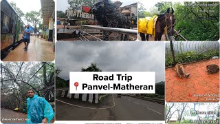 Planning to go MATHERAN IN MONSOON  ROAD TRIP PANVEL TO MATHERAN  EXPENSES matheran maharashtra [upl. by Angil]