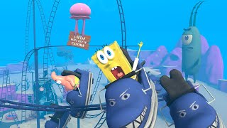 Roller Coaster in Bikini Bottom spongebob [upl. by Theona]