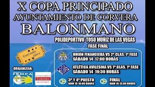 COPA PRINCIPADO BALONMANO 2024 1º semifinal [upl. by Olia]