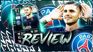 FIFA 22 Besser als Benzema 😬 Icardi 91 Flashback Player Review 🔥 Ultimate Team [upl. by Randie521]