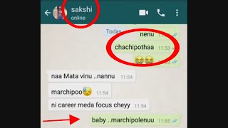 Telugu girl sakshi cheating love story ll heart touching romantic love story [upl. by Seadon]