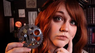 ASMR⚙️ Steampunk Time Traveler Cranial Nerve Exam 🧠 Soft Spoken Medical Roleplay Examining You [upl. by Bohner]