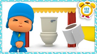 POCOYÓ en ESPAÑOL 🚽 Al Baño Solito 💩 122 min CARICATURAS y DIBUJOS ANIMADOS para niños [upl. by Nolad]