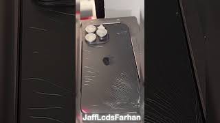 IPhone 14 Pro Max Back Changing With Laser foryou ytshorts shortvideos apple [upl. by Elrebmik354]