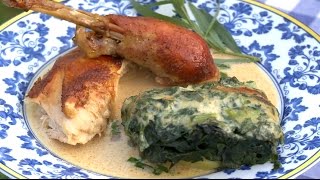 Recette  poulet à lestragon et son gratin printanier  Météo à la carte [upl. by Sherwood]