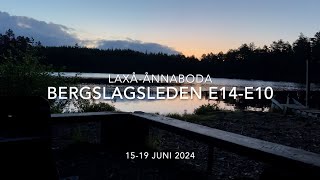 Vandring Bergslagsleden LaxåÅnnaboda juni 2024 [upl. by Nagard]