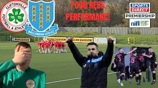 BALLYMENA SHOCK REDS CLIFTONVILLE VS BALLYMENA MATCHDAY VLOG 13 [upl. by Ecnerret]