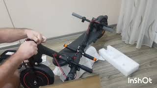 Xiaomi scooter 4pro 2023 front monorim suspension v50 installation [upl. by Miran]