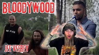 BLOODYWOOD INDIAN FOLK METAL  quotJee Veereyquot ft Raoul Kerr MUSIC VIDEO REACTION [upl. by Attehcram]