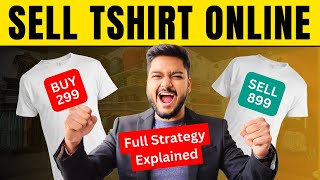 Sell Tshirt Online  Tshirt Printing Business Ideas  Social Seller Academy [upl. by Pennebaker]