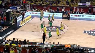 Fenerbahce Dribble Hand Off Pick and Roll Action [upl. by Llewol585]