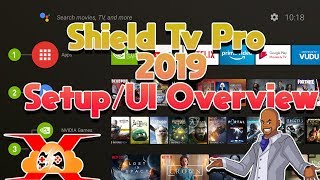 Nvidia Shield Tv Pro 2019 Setup And UI Overview [upl. by Ynaitirb751]