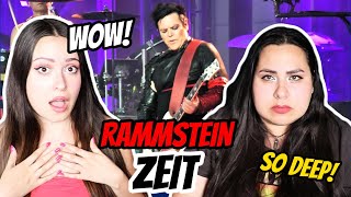 FIRST TIME Listening to Rammstein  Zeit Prague Czech Republic 2022  Two Sisters REACT [upl. by Rossi]