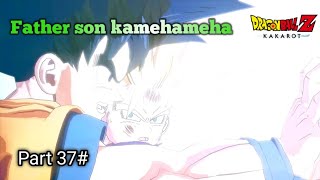 quotFather son kamehameha end of Cellquot Dragon Ball Z Kakarot gameplay part 37 [upl. by Waldemar]