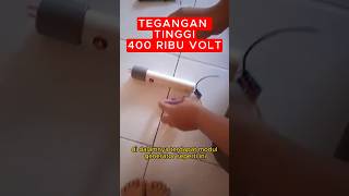 Generator Tegangan Tinggi 400 ribu volt tegangantinggi generator shortsviral shortsvideo [upl. by Tormoria]