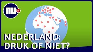 Hoe dichtbevolkt is Nederland  NUnl [upl. by Rabjohn307]