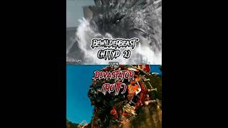 Devastator ROTF vs Bewilderbeast HTTYD 2 [upl. by Fonzie612]